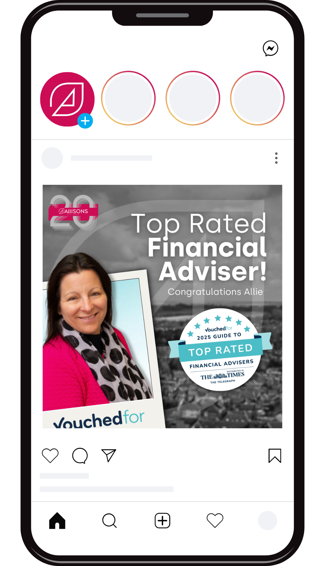 Allisons Financial - Social Media Management